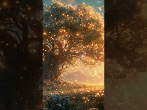 THE TREE OF LIFE BLOOMS VIBRANT ETHEREAL BRANCHES GLOWING WITH ENERGY #treeoflife