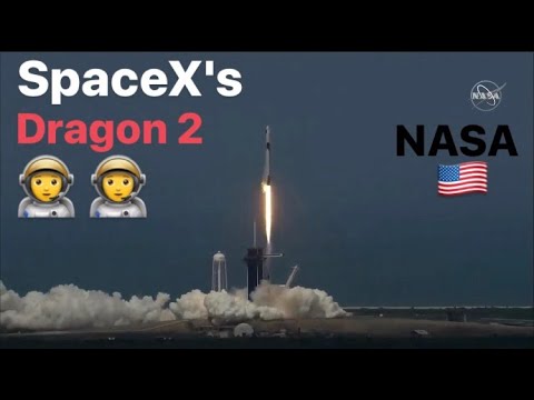 SpaceX's 1st astronaut mission! Crew Dragon #DM2 launch from historic NASA
