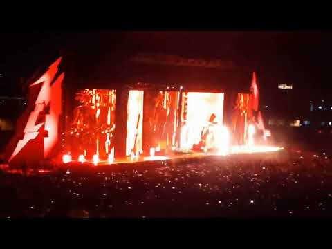 Metallica  abertura Belo Horizonte MG 2022