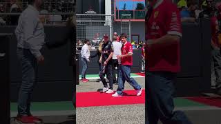 The return of the Drivers Parade truck 🤝 #F1 #RedBullRacing