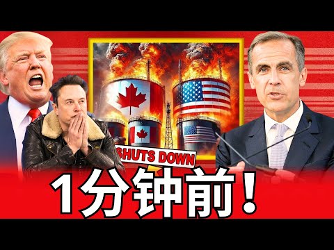 加拿大与中国联合出击：加拿大突然切断对美石油供应，美国震惊！经济瞬间蒸发1033亿美元，华盛顿措手不及，这一举动或将引发能源危机，并彻底改写全球能源版图！