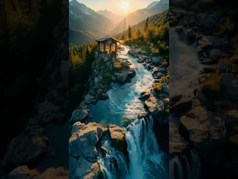 LET THE GENTLE FLOW OF THE STREAM SOOTHE YOUR MIND AND CALM YOUR SOUL #stream #shorts #fypシ゚viral