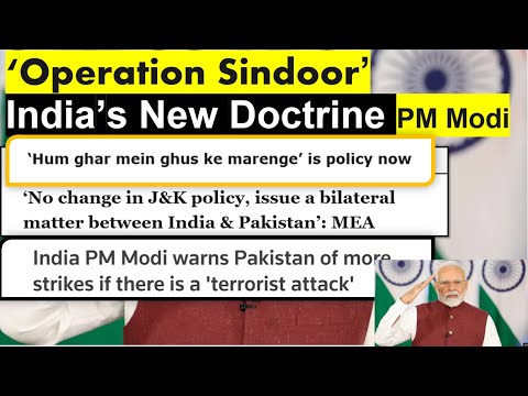 ‘Operation Sindoor’ India’s New Doctrine PM Modi analysis of PM Modi's Speech at Adampur air base