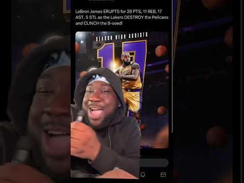 THE LAKERS DID IT  #nba #lakers #lakernation #lebronjames #basketball #lebronjames