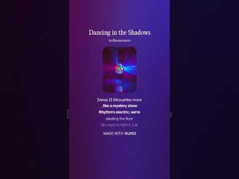 【Suno AI】Dancing in the Shadows【Music】