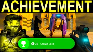 Halo 2 Anniversary SCARAB GUN Scarab Lord Achievement Guide (Soccer Ball)