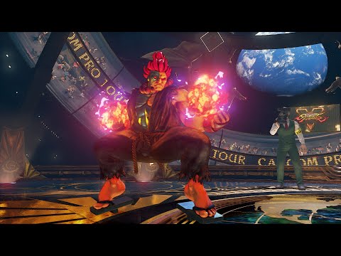 SFV: Cyber Akuma costume showcase All colors