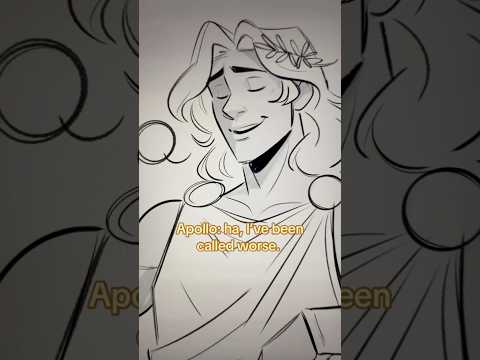 Apollo ate #percyjackson #pjo #art #shorts #drawing #pov #fyp #digitalart #ads #animation #art
