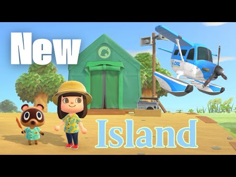 New ACNH Island 🏝️ New Theme! | Animal Crossing: New Horizons Gameplay