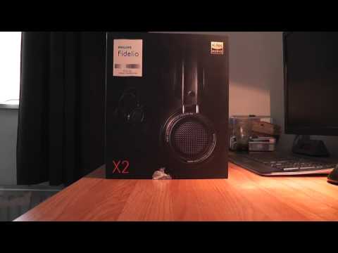 Philips Fidelio X2 headphones unboxing