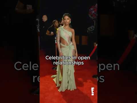 Celebrities in open relationships🤯 #hollywoodbuzz #celebritygossip #celebrity #celebritycouplegoals