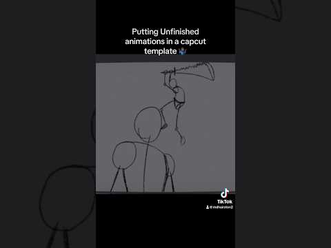 Putting unfinished animations in a #capcut template #animation #flipaclipanimation #mdhairston2