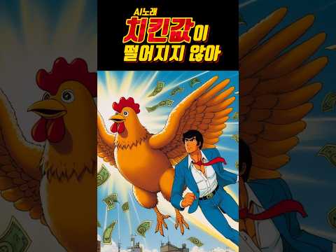 (♬) 치킨값이 떨어지지 않아 (shorts) #치킨 #가격 #당당치킨 #뼈치킨
