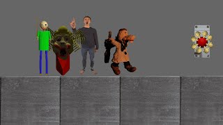 Baldi's Basics Plus - Conveyor belt VS Four faculties