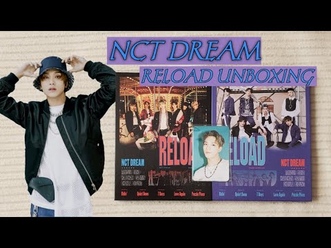 Unboxing NCT Dream 엔시티 드림 4th Mini Album Reload (Ridin’ & Rollin’ Ver.)