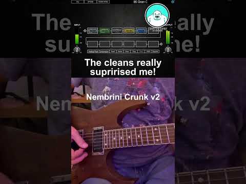 FREE Nembrini Crunk v2 guitar amp sim and FX. #ipadmusic #ibanezrg