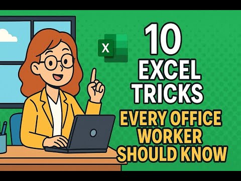 10 Excel Tricks Every Office Worker MUST Know in 2025! || Tech Table Tutor