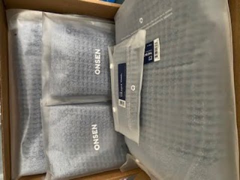 Onsen bath towel set