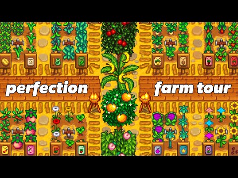 My 300 Day Perfection Farm Tour - Stardew Valley 1.5