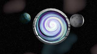 Space Portal Effect in Blender | Geometry Nodes & Shader Magic 🌌✨