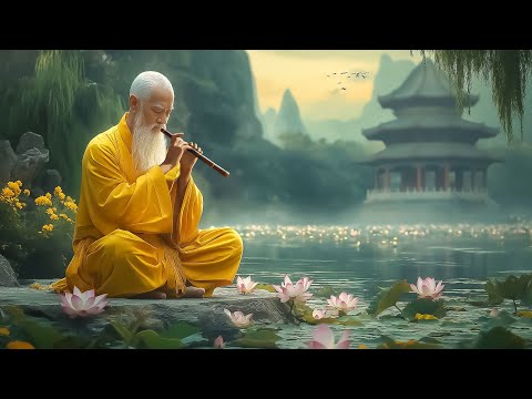 Tibetan Healing Flute Eliminate Stress And Calm The Mind - Let Go Of Mental Blockages, Meditati