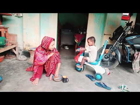 অনেক দিন পর ভুট্টা ভাজা খেলাম ,মনিরা ভুট্টা খেতে কি বললো,New Vlog Video 2025