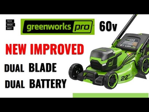 GREENWORKS 60v Ultra Power Pro Mower unBoxing Close Look