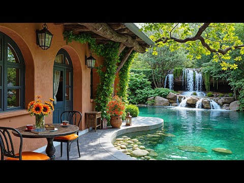 🍃 Lakeside Jazz & Coffee | Tranquill Jazz & Relaxing Vibes with Nature Sounds for Study & Chill
