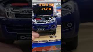 ISUZU D-MAX 4×4 2018 scale 1:18 Diecast model โมเดลรถเหล็ก
