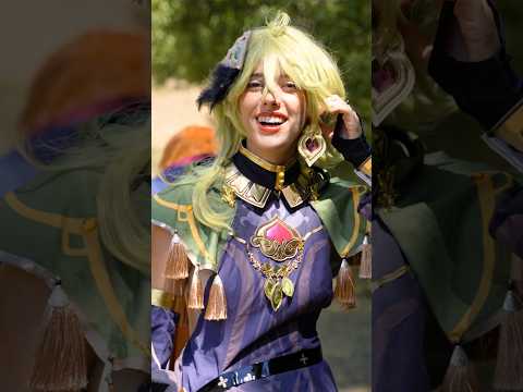 LOUDER 📢 : Welcome back Mayu !! 🌟Our glitter princess has return ! #cosplay #genshinimpact