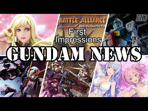 SDGBA First Impression, HG Sleggar’s GM, 3rd Gundam Artifact, Metal Woundwort And More [Gundam News]