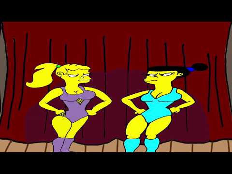 The Simpsons Catfight
