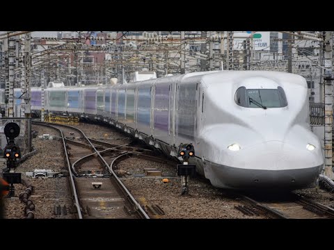 【ディズニー新幹線】G25編成のぞみ386号名古屋駅到着