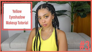 Easy Yellow Eye Makeup Tutorial | Fade Into Hue Rainbow Series Part 3