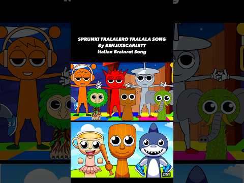 Sprunki Tralalero Tralala Italian Brainrot Song! 🎶
