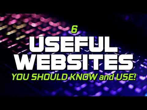 6 Useful Websites You Should Know and Use! (2025)
