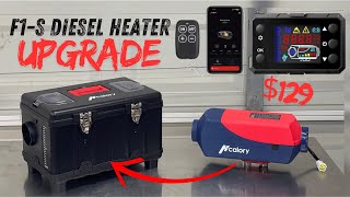 Upgrade Any Diesel Heater With The F1-S (5-8KW) Smart APP Heater Replacement By Hcalory