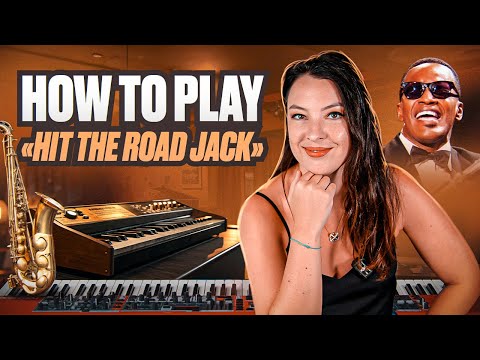 How to play "Hit the Road Jack!" Piano tutorial.