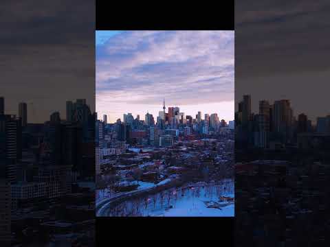 Urban Golden hour #Toronto #djimini3pro