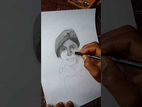 Colonel Sofiya Qureshi 🇮🇳🫡 | #shorts #art #drawing #jeetenge