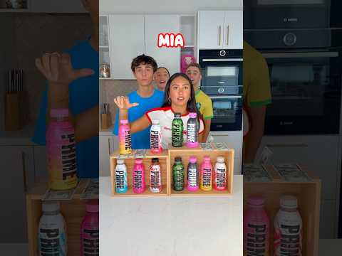 MATCH THE DRINK, GET THE MONEY CHALLENGE! #shorts