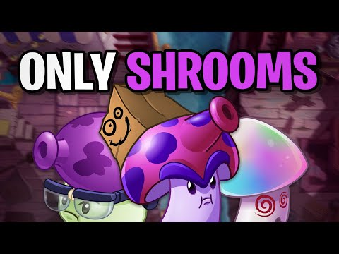 Can You Beat PIRATE SEAS With ONLY SHROOMS? (PVZ2)
