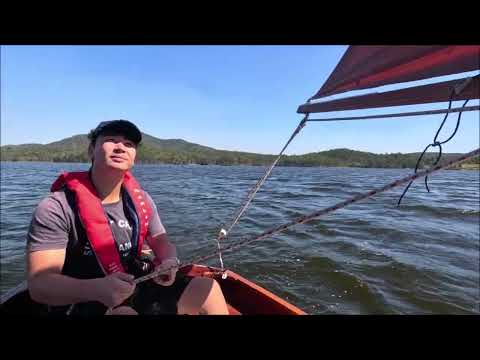 Wyralalong dam dinghy Sail  to Ngumbi Mount Joyce base camp