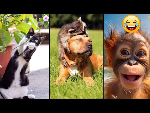 The Best FUNNY ANIMALS VIDEOS of All Time 🤣 Ultra Funny CATS and DOGS videos 2024 #part68