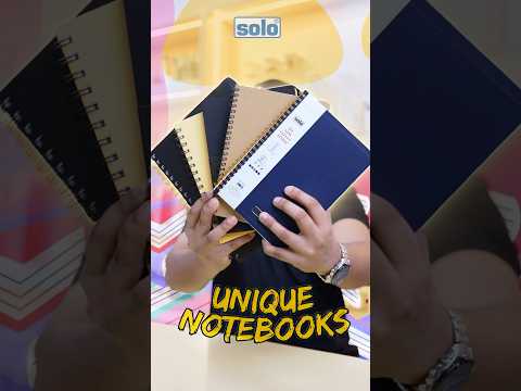 Unique Diaries | Journals | 5 Subject Notebooks from Solo #Shorts #SYShorts 641