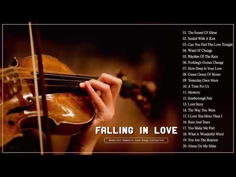 Beautiful Romantic Violin Love Songs Instrumental - Best Relaxing Instrumental Music