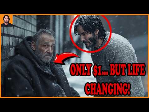 Homeless Man Asks Keanu Reeves for $1, His Response Will Leave You Shocked! | acts of kindness #46