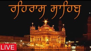 Rehras  Sahib Live | Bhai Sukhjeet Ji | Nitnem | Gurbani Kirtan