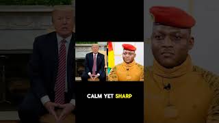 Ibrahim Traoré’s Epic Clapback Leaves Trump Speechless #ibrahimtraore #trump