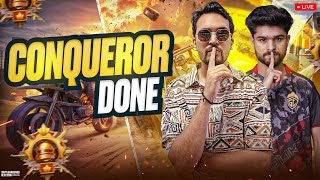 😎TOP 100 AGGRESIVE CONQUEROR RANK DAY 10 | BGMI LIVE ‪@LoLzZzGaming#shortslive #shortfeed #bgmilive